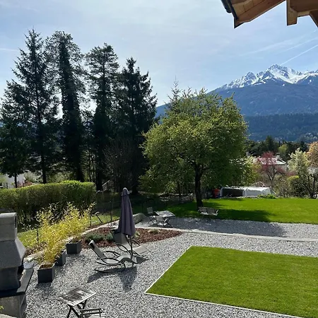 Apartment Mit Garten Und Panoramablick In Innsbruck